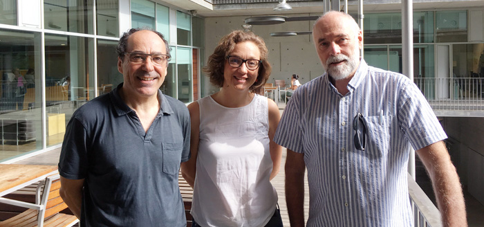 Jordi Alonso, MªJesús Blasco y Víctor Pérez